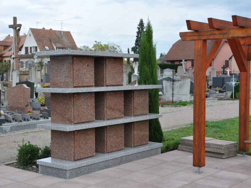 columbarium monobloc 16 familles